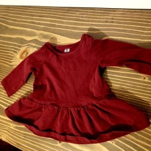H&M baby organic cotton dress